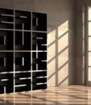 Original and Modular Typographical Bookcase by Saporiti (2)