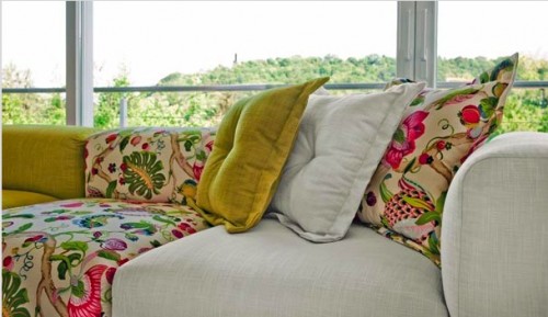 Colorful PEAHI Sofa By Sophisticated Living