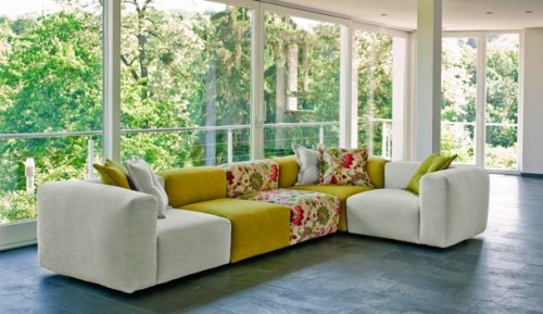 Colorful PEAHI Sofa By Sophisticated Living