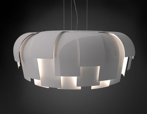 Modern Wig Light by Chris Hardy for FontanaArte