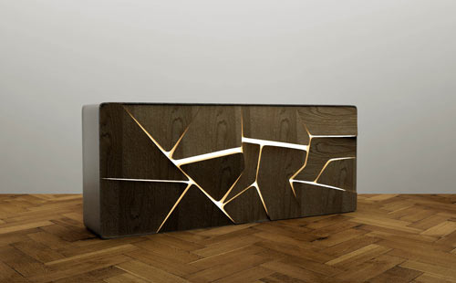 Exploded Bar by Charles Kalpakian