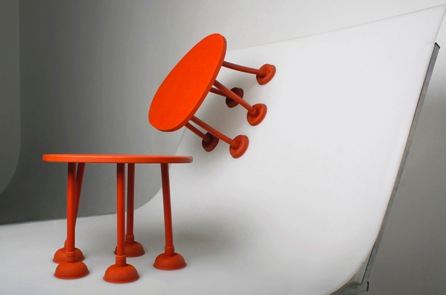 Funny Rubber Table By Thomas Schnur