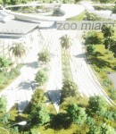 Futuristic Entrance Plaza and Children’s Play Area (1)