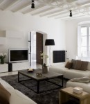 Elegant Gothic Quarter Apartment by YLAB Architects Elegant Gothic Quarter Apartment by YLAB Architects