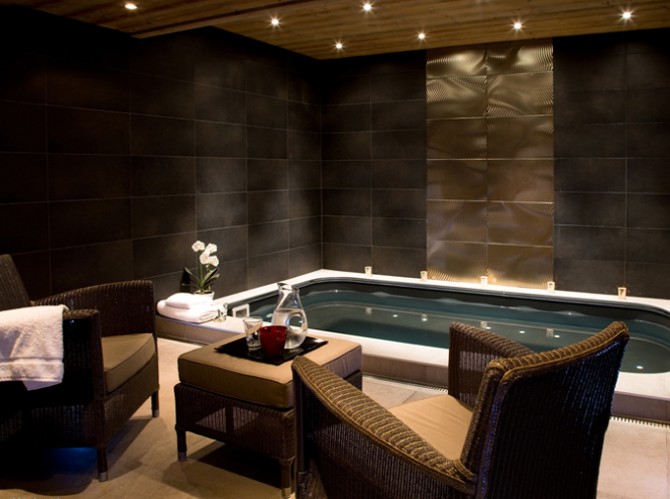 A Warm Chalet in the Middle of Snowy Alps