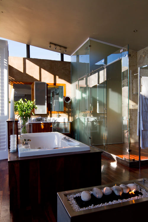 Modern Architecture Displayed in House The