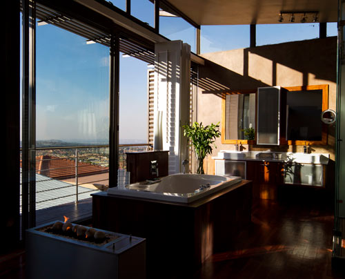 Modern Architecture Displayed in House The