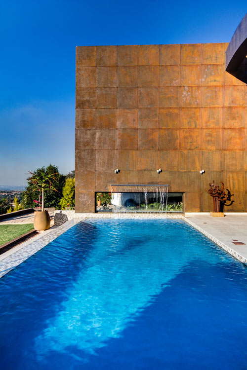 Modern Architecture Displayed in House The