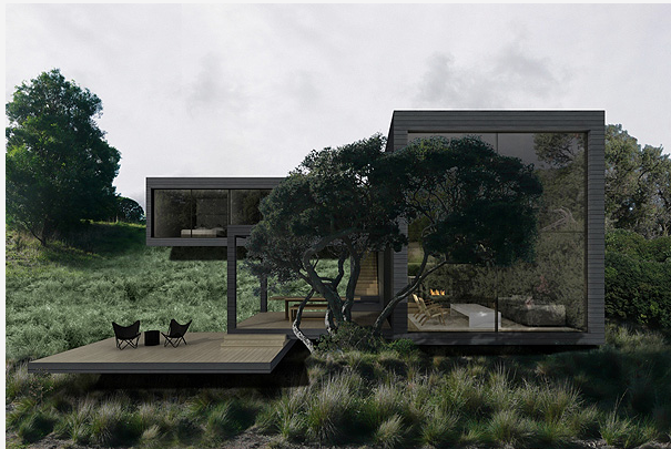 The Ridge Road Residence – a Mixture between Simplicity and Modernity