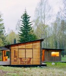 Wood House Hided in the Middle of the Forest (4) Wood House Hided in the Middle of the Forest (4)