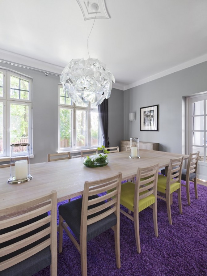 Norwegian Official Residence Based on Grey Shades